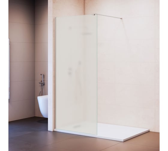 Душевая перегородка RGW 90x195 WA-210 Хром/Матовое/8 мм 351021009-21 1