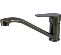 Смеситель для кухни MIXLINE 35k ML14-03GR б/отв п/гайку графит без подводки 556610