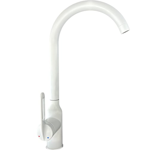 Смеситель для кухни OUTE из нержавеющей стали SUS 304 белый T715K 1