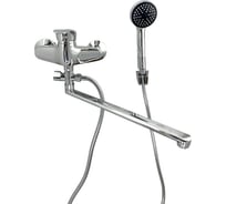 Смеситель для ванны ALOUTE с изливом 35 см, однорычажный, хром A0123