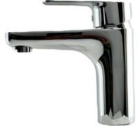 Смеситель для умывальника Тюльпан с коротким изливом ALOUTE хром крепление на гайке A0801