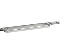 Держатель для полотенца BRIMIX с двумя крючками, их полированной нержавеющей стали, цвет хром 1034