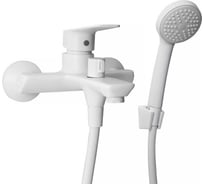 Смеситель для ванны MIXLINE 35k ML15-01W белый 556667