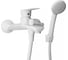 Смеситель для ванны MIXLINE 35k ML15-01W белый 556667 1