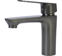 Смеситель для раковины MIXLINE 40k ML15-04GR б/отв п/гайку без подводки ГРАФИТ 556657