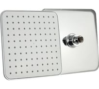 Лейка тропический душ GFmark квадратная, из высокопрочного АБС пластика, 200 х 200 мм, в блистере, цвет хром 6151