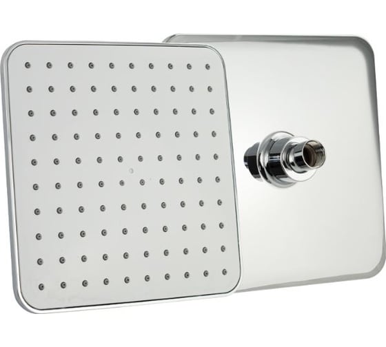 Лейка тропический душ GFmark квадратная, из высокопрочного АБС пластика, 200 х 200 мм, в блистере, цвет хром 6151 1