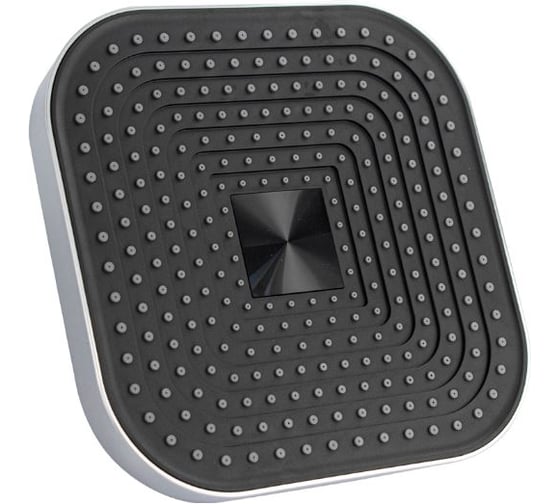 Лейка тропический душ GFmark квадратная, из высокопрочного АБС пластика, DIAMOND, цвет хром 6156 1