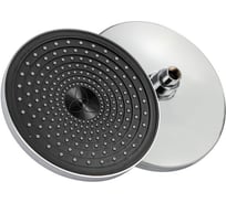 Лейка тропический душ GFmark круглая, из высокопрочного АБС пластика, DIAMOND, цвет хром 6157