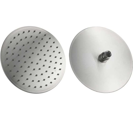 Лейка большая GFmark тропический душ, круглая, дутая, антивандальная, из нержавеющей стали марки SUS 304 6046 1