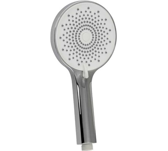 Лейка душевая массажная GFmark круглая, 3 режима, из высокопрочного АБС пластика, в блистере, хром 6090 1