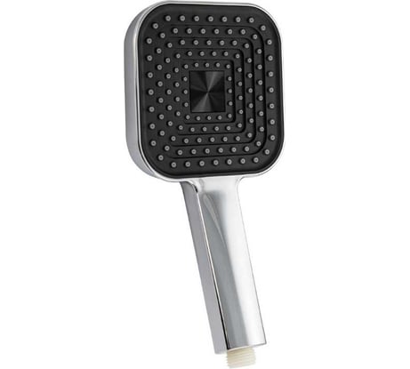 Лейка душевая массажная GFmark DIAMOND квадратная, из высокопрочного АБС пластика, хром 6095