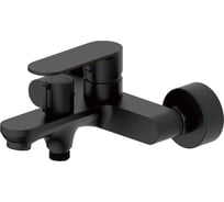 Смеситель для ванны Valfex, короткий излив, латунь Avior Black (8) VF.60590-7