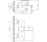 Смеситель для ванны Valfex, короткий излив, латунь Avior Black (8) VF.60590-7 2