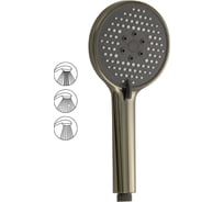 Лейка душевая GFmark массажная, бронза 6079
