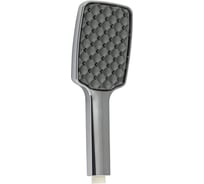 Лейка душевая GFmark массажная, квадратная, 3D, из высокопрочного АБС пластика, цвет хром 6096