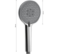 Лейка душевая GFmark массажная, хромированная 6075