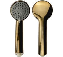 Лейка душевая массажная САНАКС круглая, из высокопрочного АБС пластика, 3 режима, цвет бронза 60314