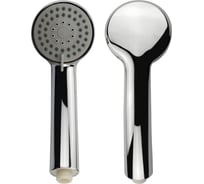 Лейка душевая массажная САНАКС круглая, из высокопрочного АБС пластика, 3 режима, цвет хром 60311