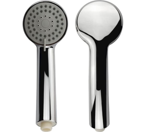 Лейка душевая массажная САНАКС круглая, из высокопрочного АБС пластика, 3 режима, цвет хром 60311 1