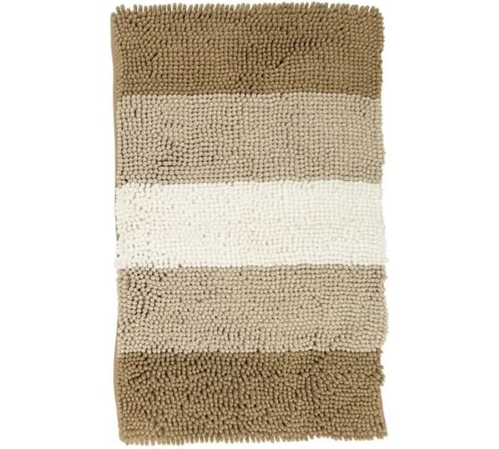 Ковер Zenfort Шенилл полиэстер 50х80см, бежевый 103355 1