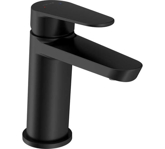 Смеситель для раковины средний Cersanit LARA однорычажный черный 68152 1