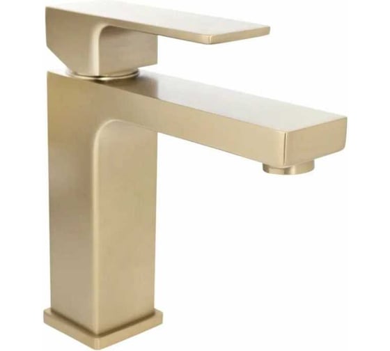 Смеситель для раковины Stella Polar Савойя S3021 однорычажный, матовое золото SP-00001959 1