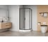 Душевое ограждение Aquanet AE90-P-90x90-BT Bright 900х900 мм, черный/прозрачный Easy Clean (352421) 00352421 1