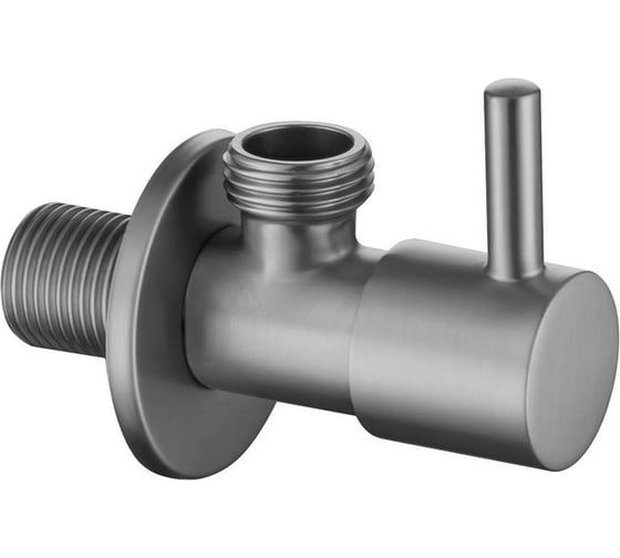 Угловой переходник AQUATEK AQ2450BGM оружейная сталь 00000144853 1