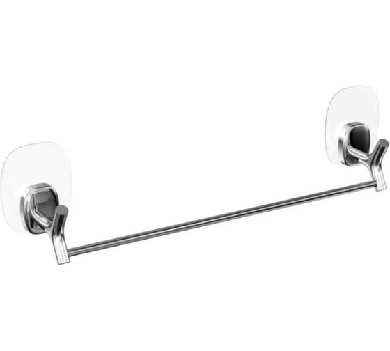 Держатель для полотенца LEMER NATURE на силиконовом креплении, хром LEM-N02CR 1