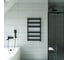 Электрический полотенцесушитель GROTA Brezza 530x900 черный Brezza 530x900 N RAL9005 EL 4