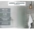 Шторка на ванну стеклянная Mebelvann 1400х700 SILVER BEN_423_SL_C_1400x700 3