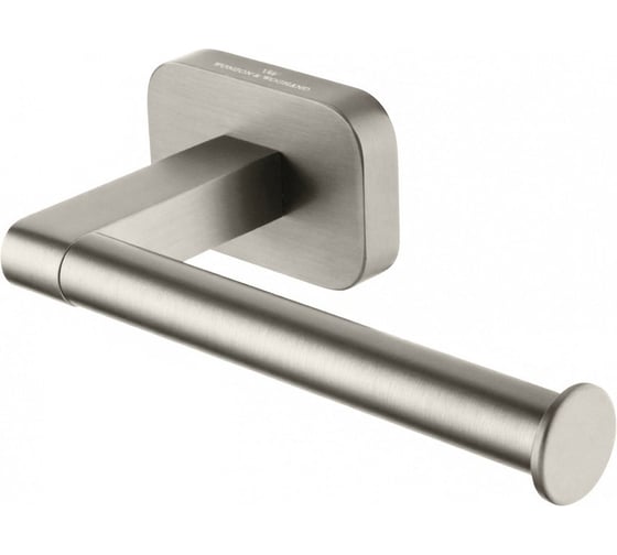 Держатель для туалетной бумаги без крышки Wonzon & Woghand GRAFFITY, Брашированный никель WW-9316-BN 1