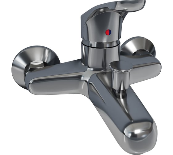 Смеситель настенный CAPEL c коротким изливом (с душевой лейкой),ABS- пластик, хром CAP-SN-H-04 1