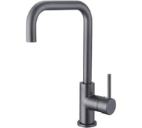 Смеситель для кухни AQUATEK AQ1080BGM ВЕГА (квадратный излив), оружейная сталь 00000144812