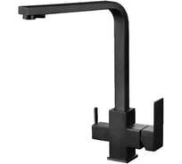 Смеситель для кухни Valfex с подключением фильтра, нерж. сталь VALFEX Antares Steel Black (10) VF.76803-7