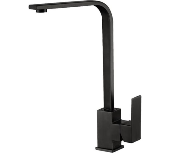 Смеситель для кухни Valfex с подключением фильтра, нерж. сталь VALFEX Antares Steel Black (10) VF.76803-7 1