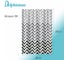 Штора для ванной Delphinium Зигзаг ПВХ 180х200см, 12 колец, мультиколор 104207 3