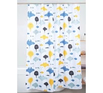 Шторка для ванной комнаты LEMER FISH LEM-PH-FISH