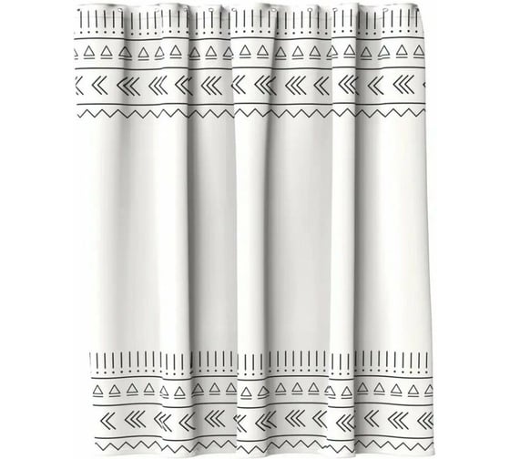 Шторка для ванной комнаты LEMER SNOW LEM-PH-SNOW 1