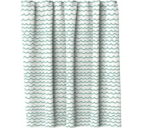 Шторка для ванной комнаты LEMER WAVES LEM-PH-WAVES 1