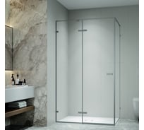 Душевой уголок RGW 150*100*200 SV-040-Gr Прямоугольный/Серый/Прозрачное/8 мм (2 уп.) 353204050-110