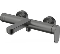 Смеситель для ванны/душа Agger Sweet однорычажный, оружейная сталь матовая A2710055