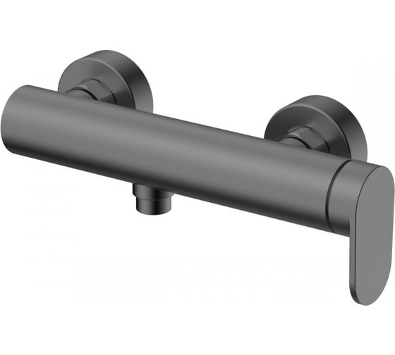 Смеситель для душа Agger Sweet однорычажный, оружейная сталь матовая A2720055 1