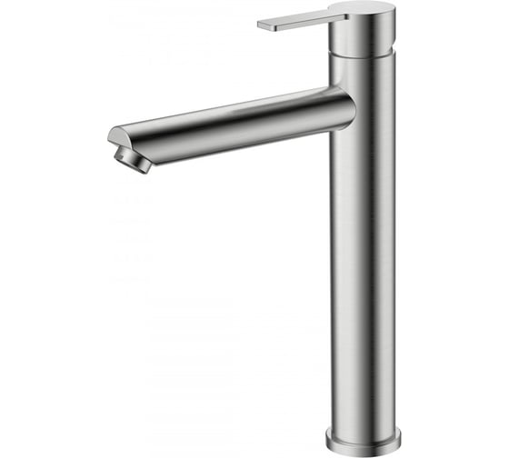 Смеситель для накладной раковины Agger Easy однорычажный высокий, сатин матовый A3112122 1