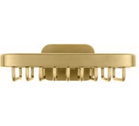 Мыльница с держателем Wonzon & Woghand GRAFFITY Брашированное золото WW-9324-BG