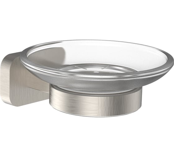 Мыльница с держателем Wonzon & Woghand GRAFFITY Брашированный никель WW-9322-BN 1