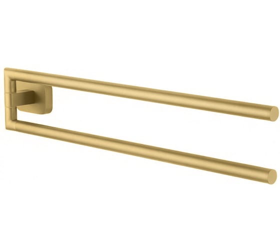 Полотенцедержатель поворотный Wonzon & Woghand GRAFFITY Брашированное золото WW-9331-BG 1