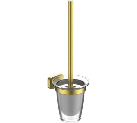 Туалетный ершик в комплекте Wonzon & Woghand GRAFFITY Брашированное золото WW-9329-BG 1