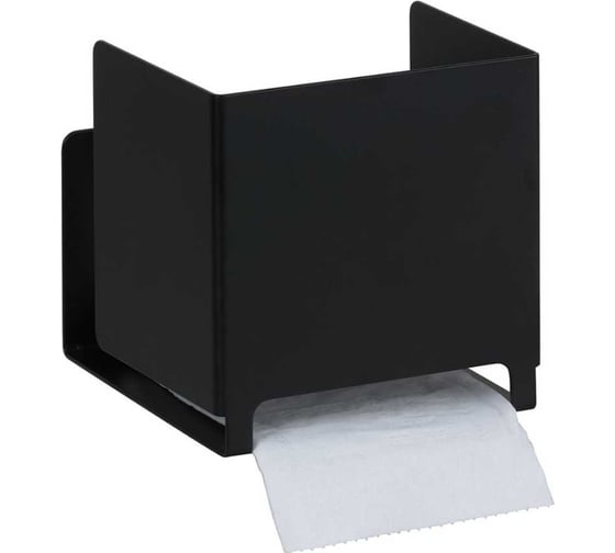 Держатель туалетной бумаги BEMETA LIVING нержавеющая сталь, черный 101512230 1
